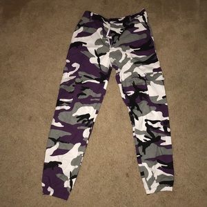 Camo joggers